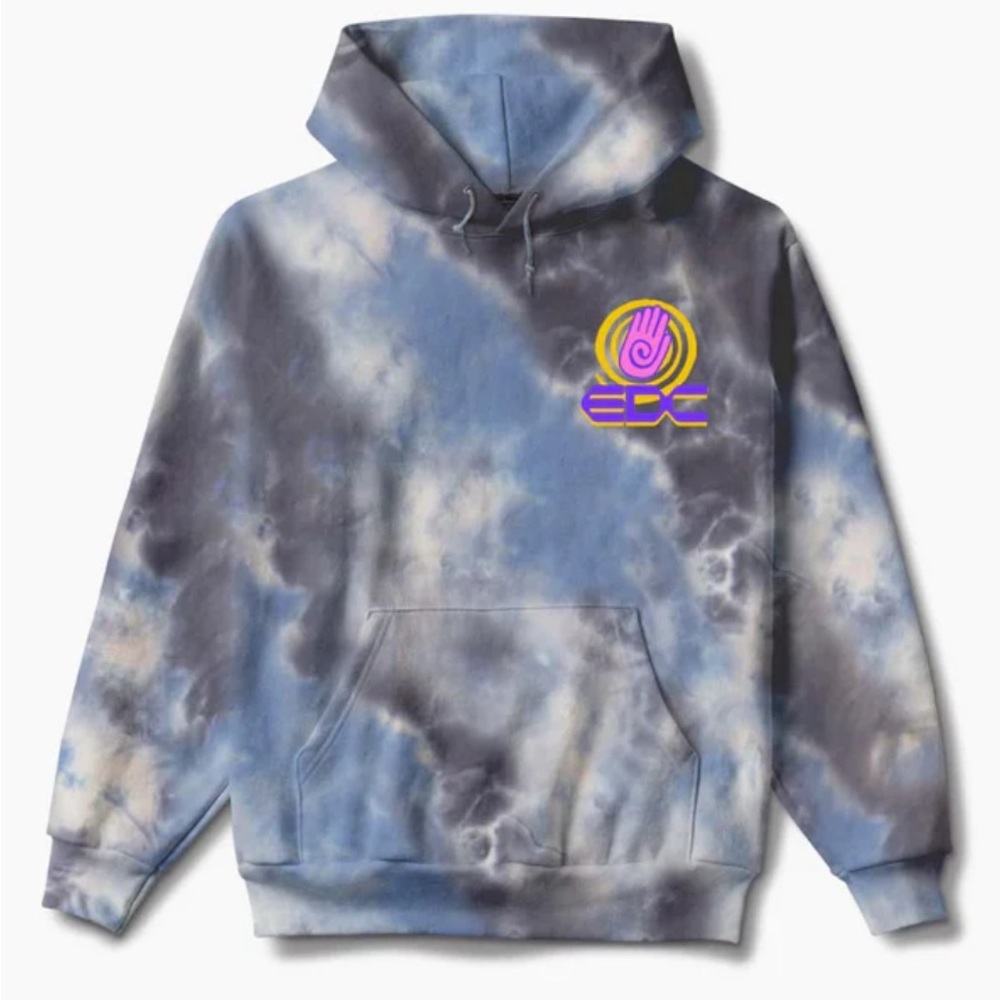 EDC Ascendance Tie Dye Pullover Hoodie